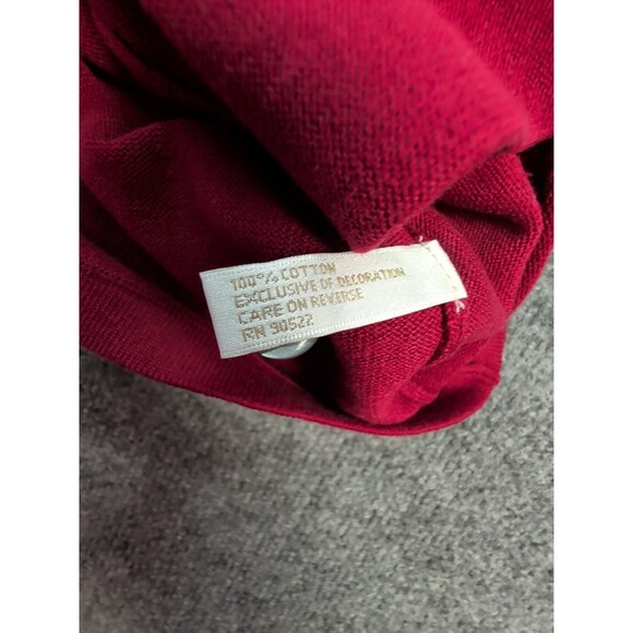 Florida State Seminoles Button Up Sweater Womens Small Red Lady Vessi Preppy - Picture 9 of 9